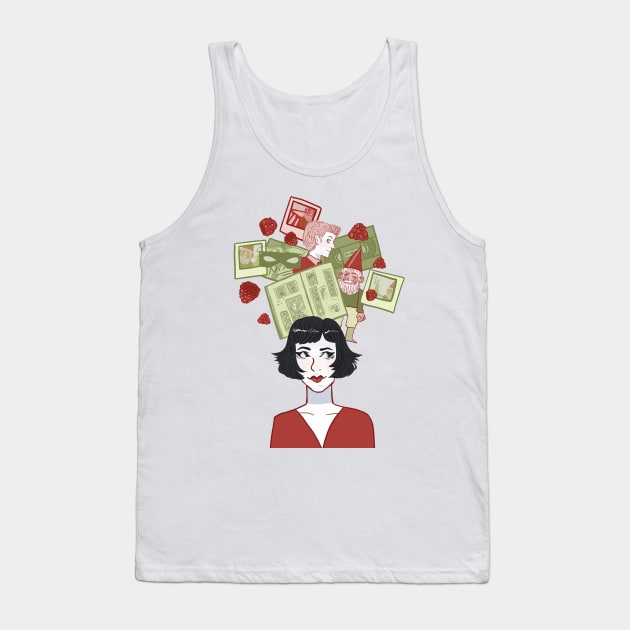 Amelie Illustration Tank Top by misnamedplants